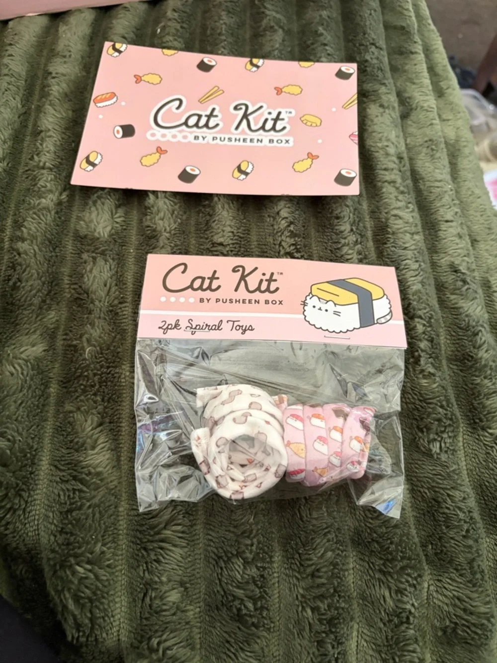 Pusheen 2026 Pet Box with 4 items never opened and 2 extra Pusheen goodies